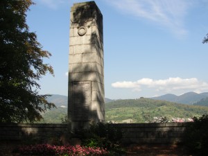 Monument overlooking Kandern