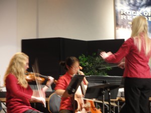 The Orchestra Performs