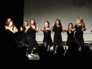 Dancers show some attitude, expressing rebellion against God