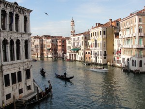 Gondolas and canals - typical Venice!