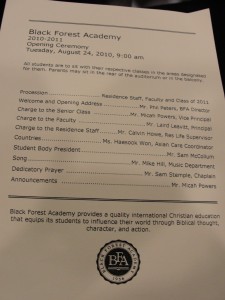 program