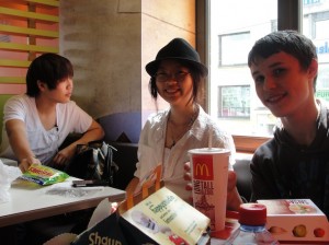 Lunch at McDonald's